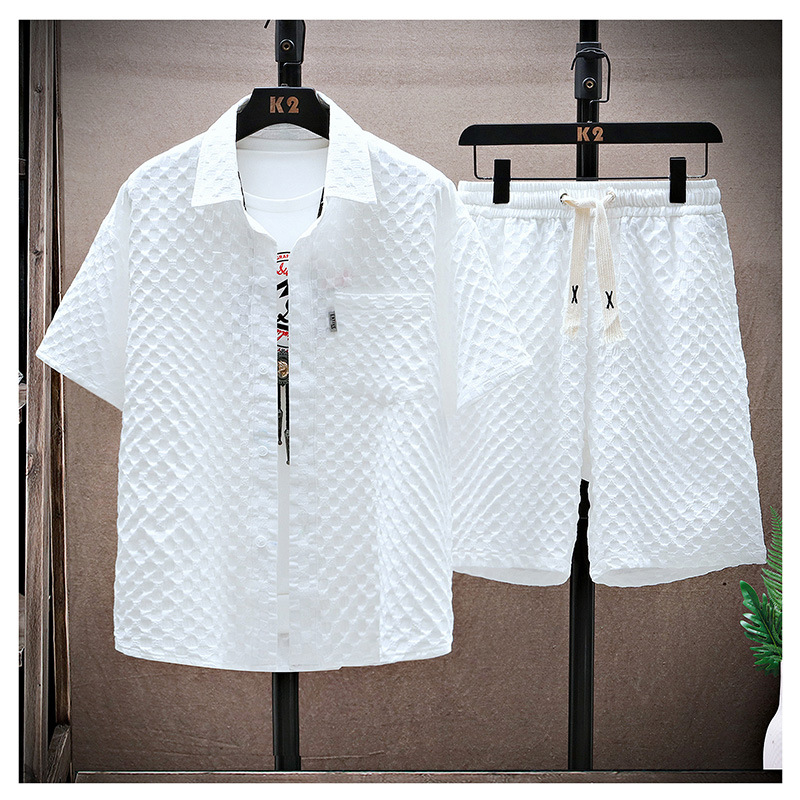 Street Fashion Men 2025 - 2025 Fashion Men's Sportswear Set Breathable