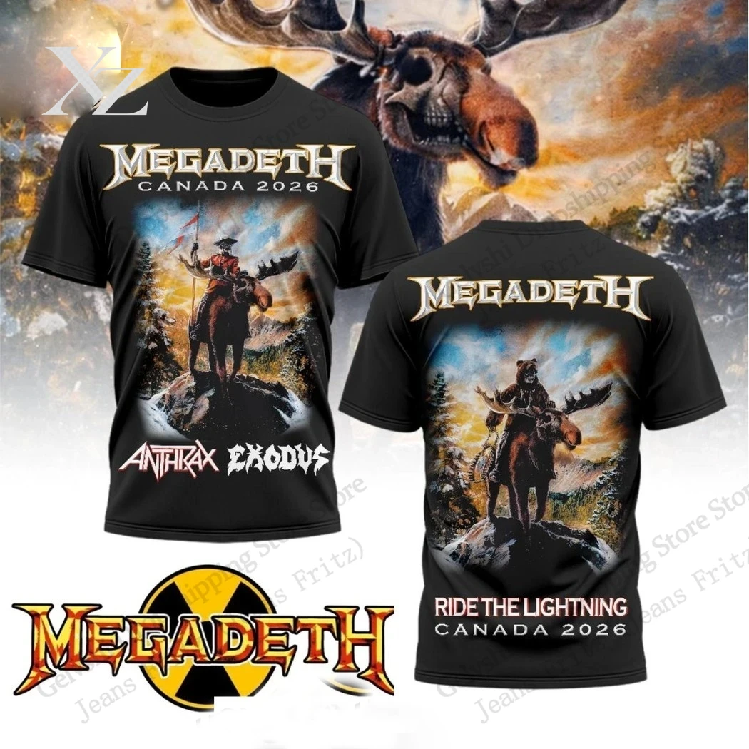 Hip Hop Rock Megadeth Band Can - Street Fashion Canada review and price