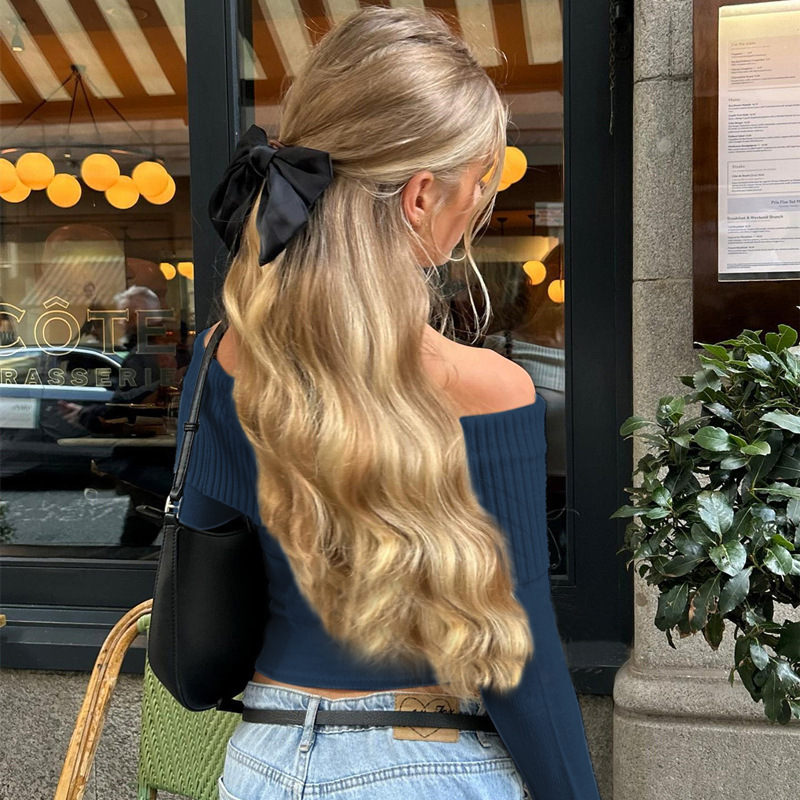 Street Fashion Off Shoulder To - Street Fashion Y2K review and price